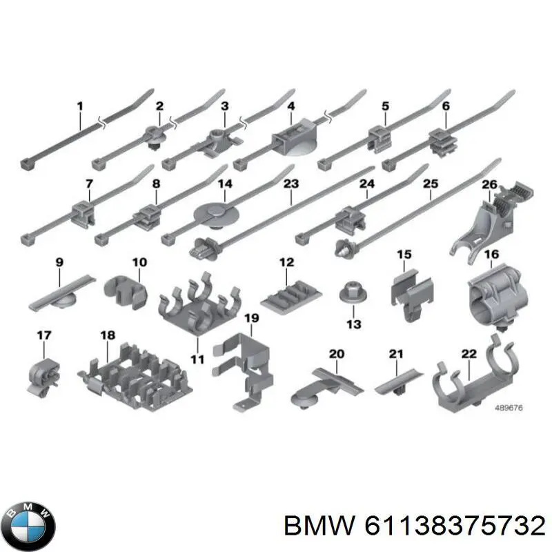 61138375732 BMW 