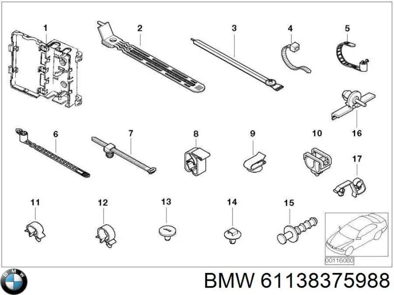  61138375988 BMW