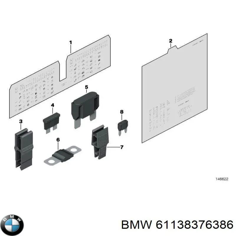 61138376386 BMW 