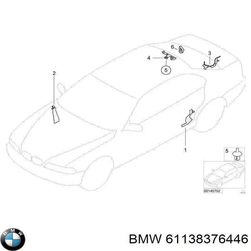 61138376446 BMW 