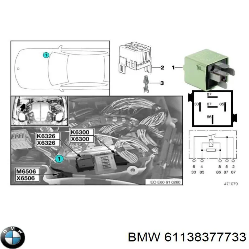 61138377734 BMW 