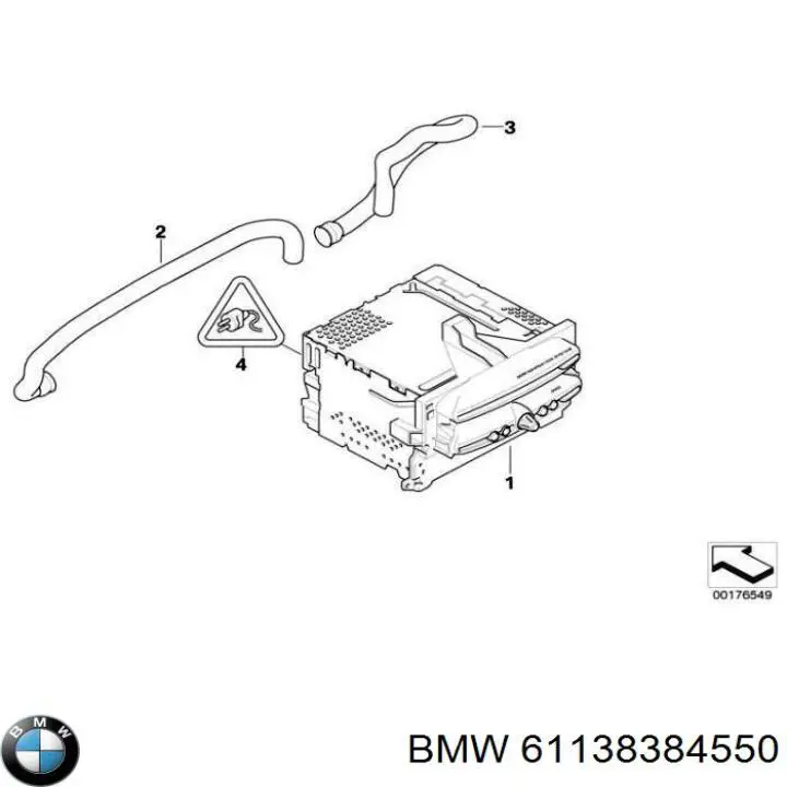  BMW 61138384550 цена, от 1.01 USD