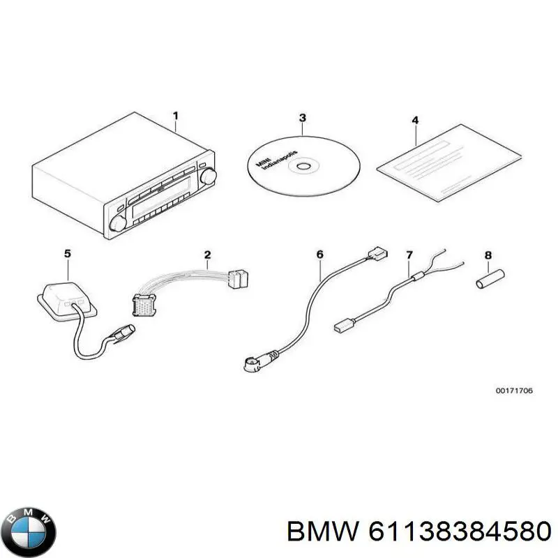  61138384580 BMW