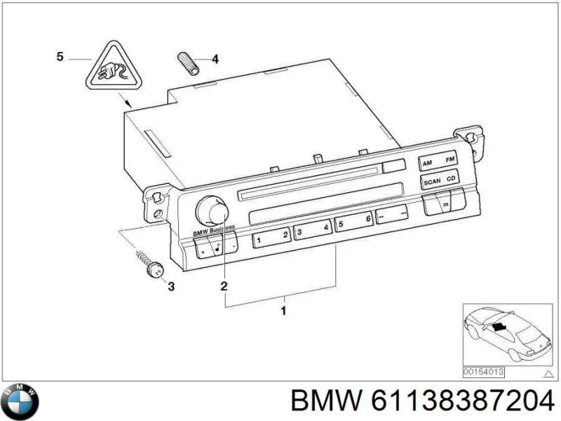  61138387204 BMW