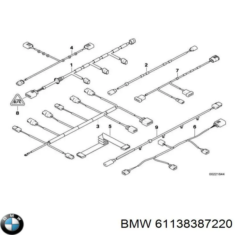 Купить 61138387220 BMW 