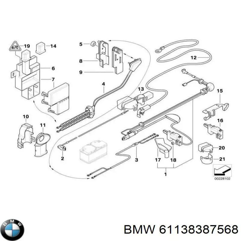 61138387568 BMW 