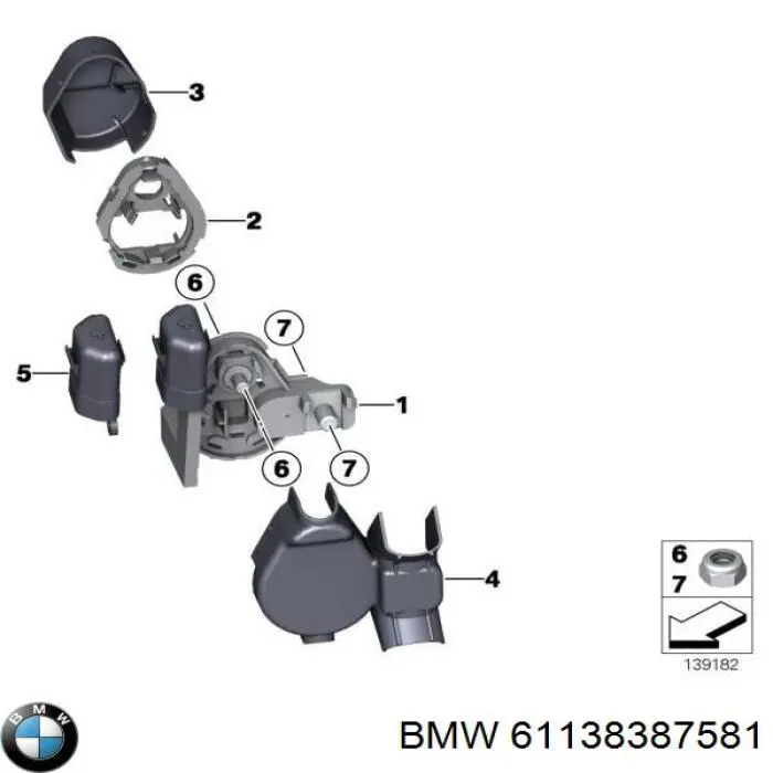 61138387581 BMW 