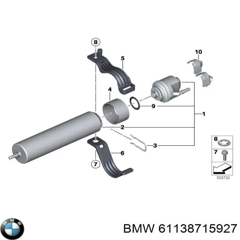 61138715927 BMW 