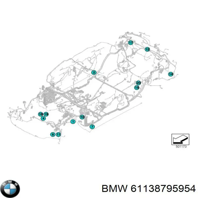  61138795954 BMW