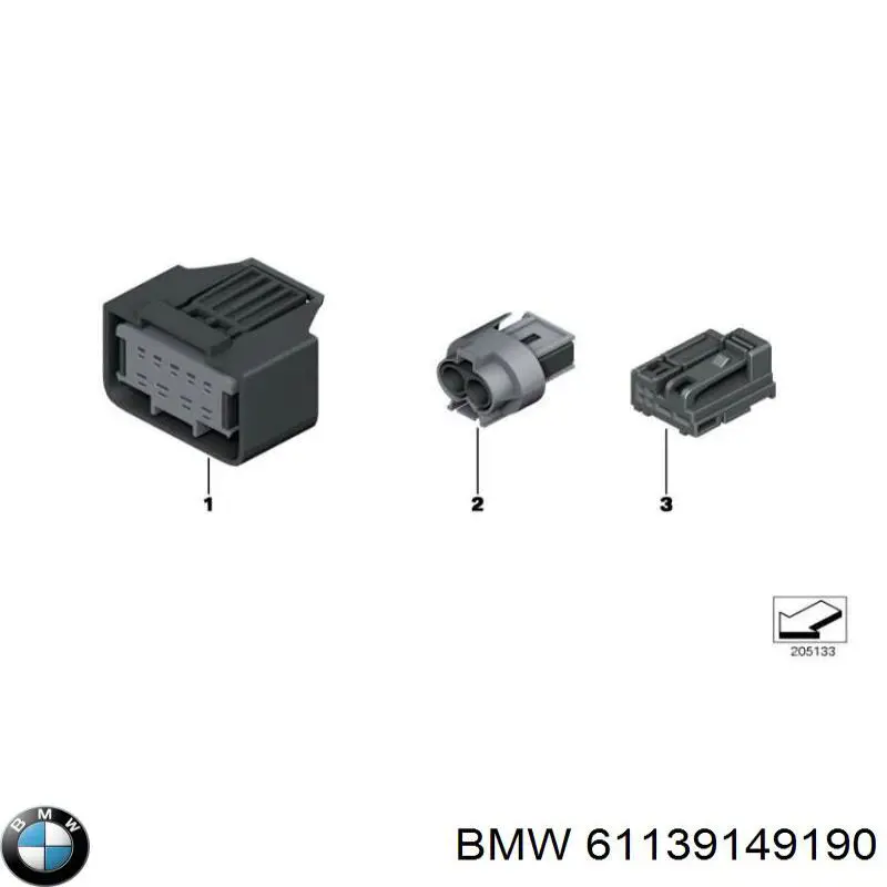 Купить 61139149190 BMW 