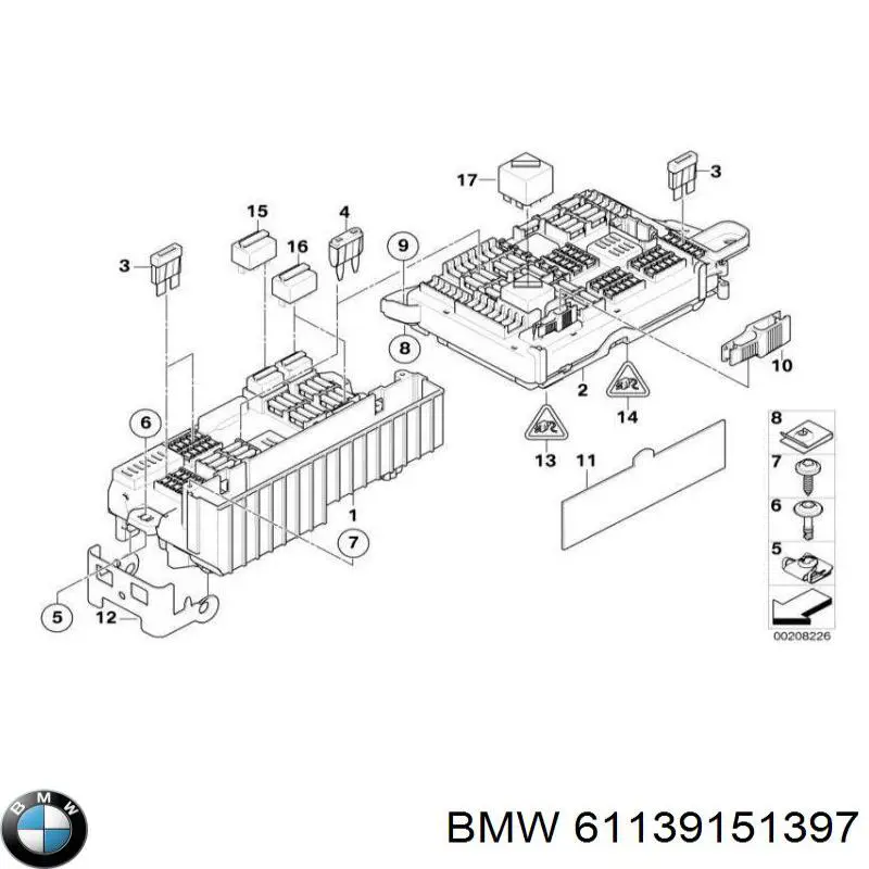 61136973664 BMW 