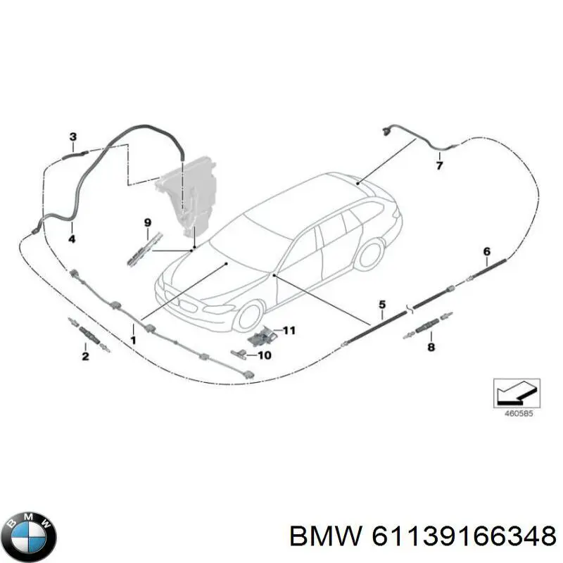 61139166348 BMW 