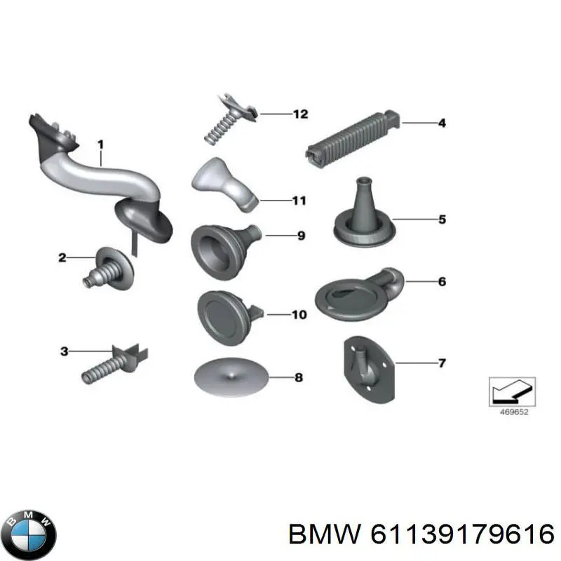  61139179616 BMW