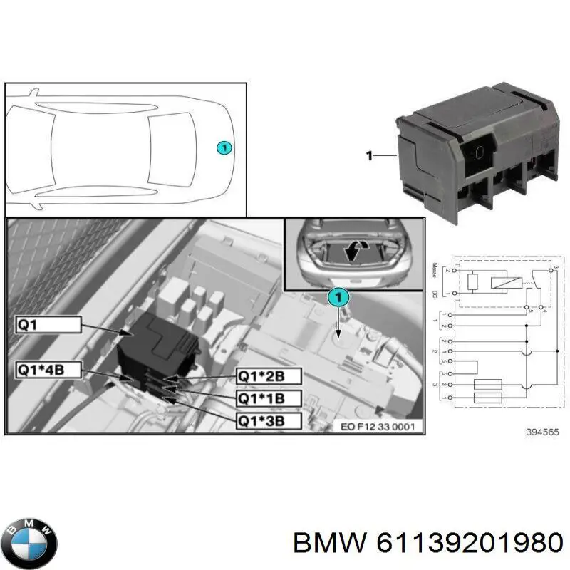  BMW 61139201980 цена, от 122.74 USD