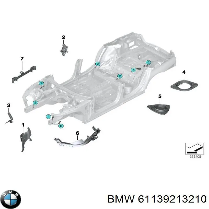 61139213210 BMW 
