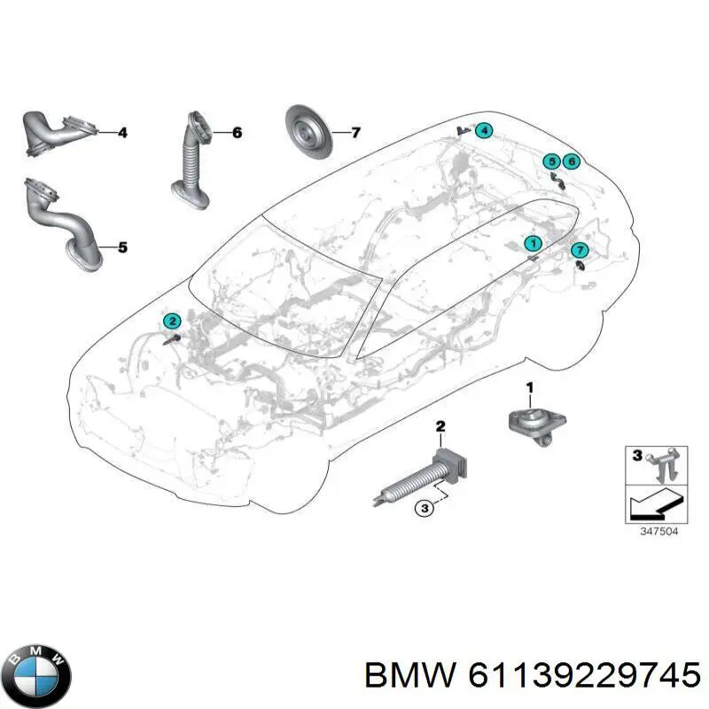  61139229745 BMW