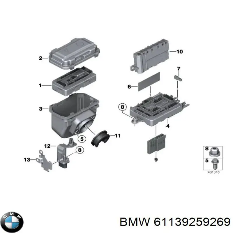 61139259269 BMW 
