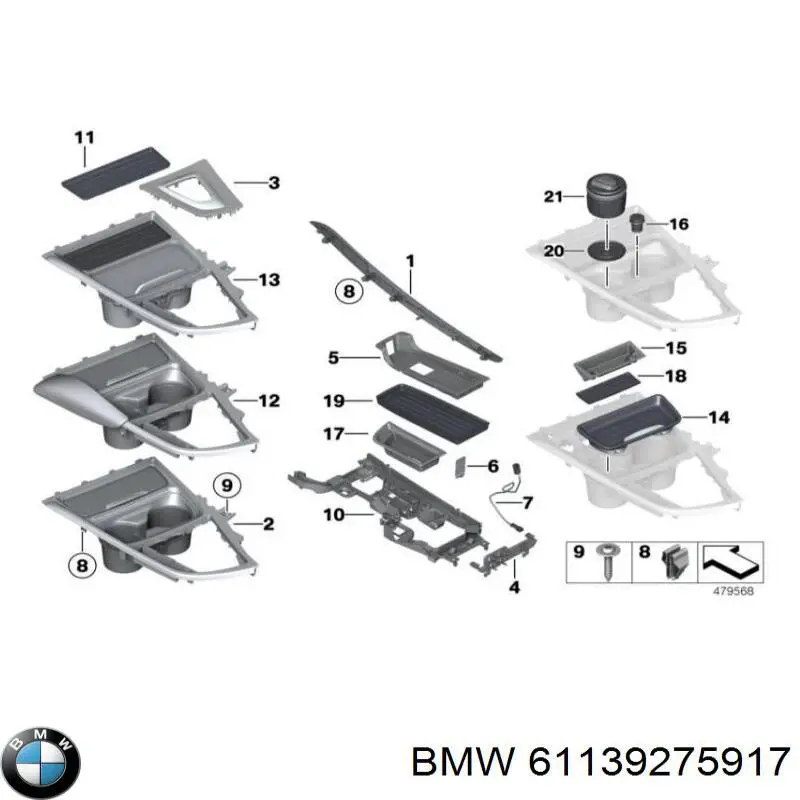 61139275917 BMW 