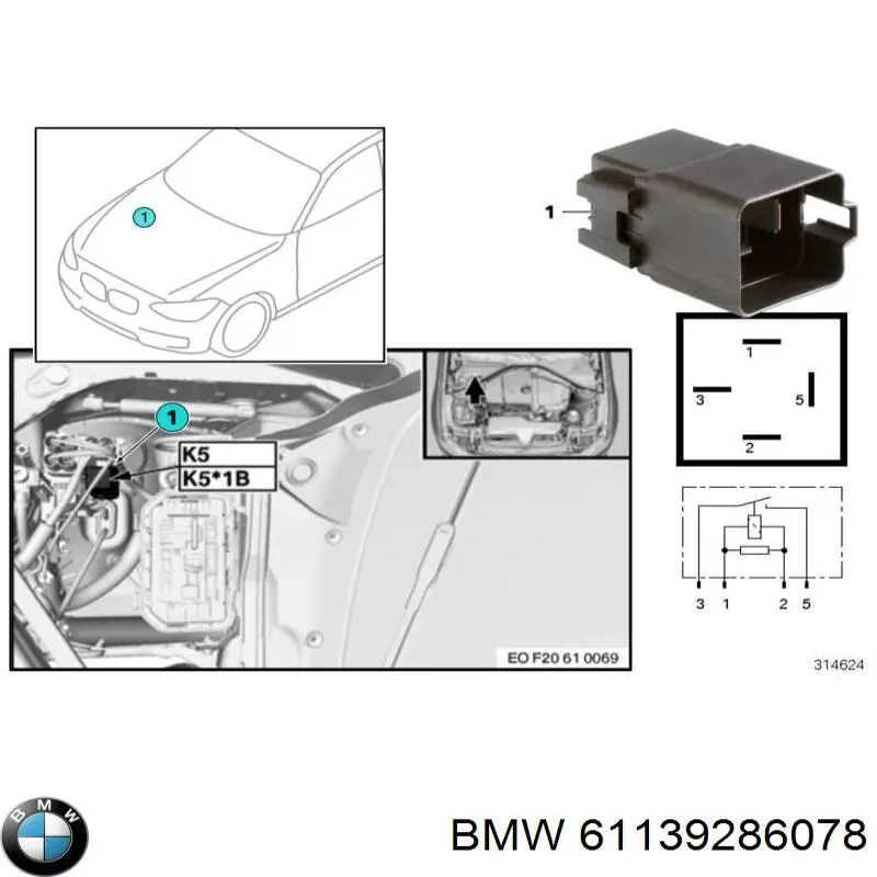  61139286078 BMW