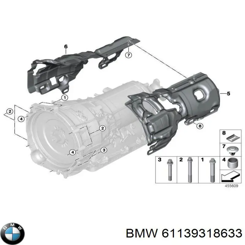 Купить 61139318633 BMW 
