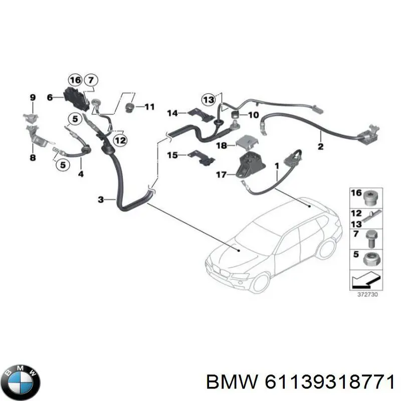 61139318771 BMW 