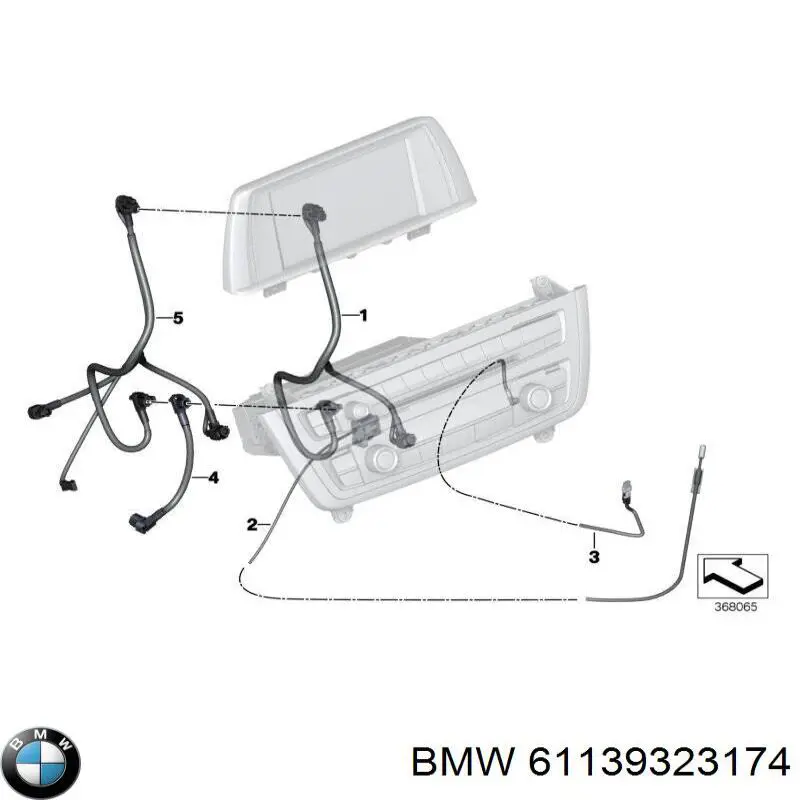 Купить 61139323174 BMW 