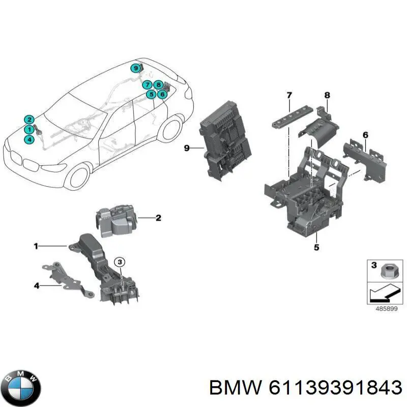 61139391843 BMW 