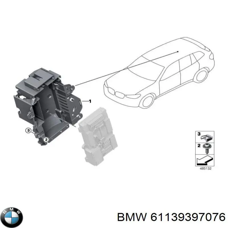 61139397076 BMW 