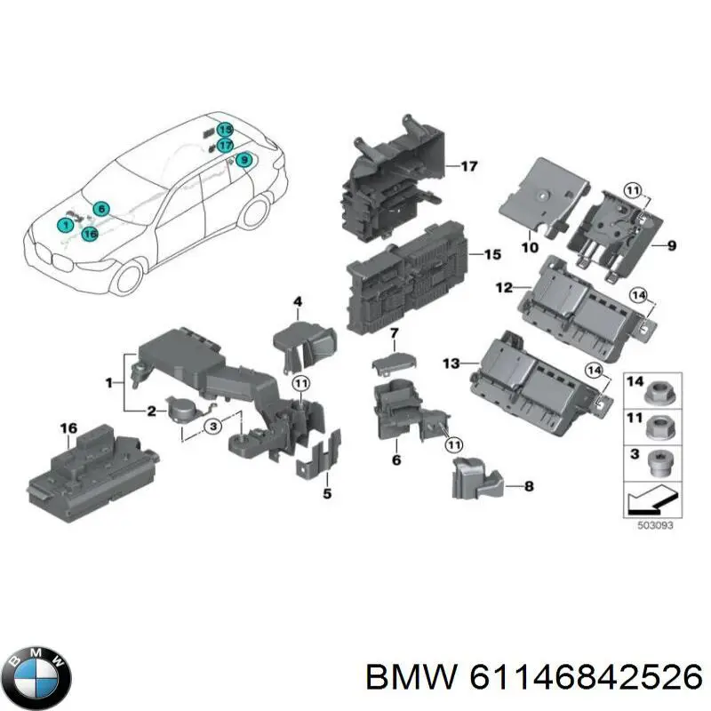 61146842526 BMW 