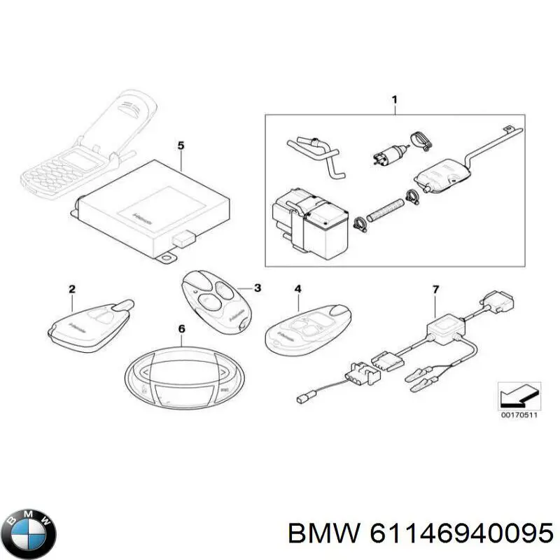  61146940095 BMW
