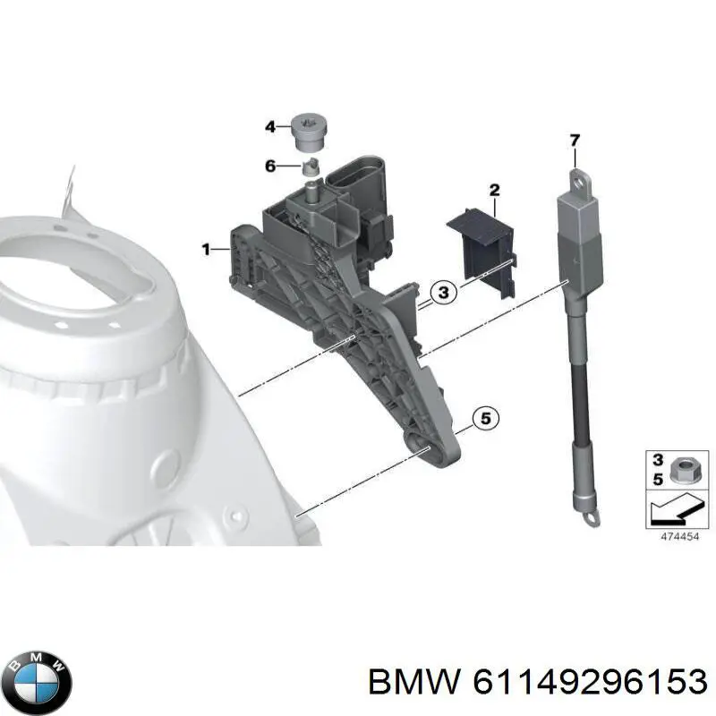  61149296153 BMW