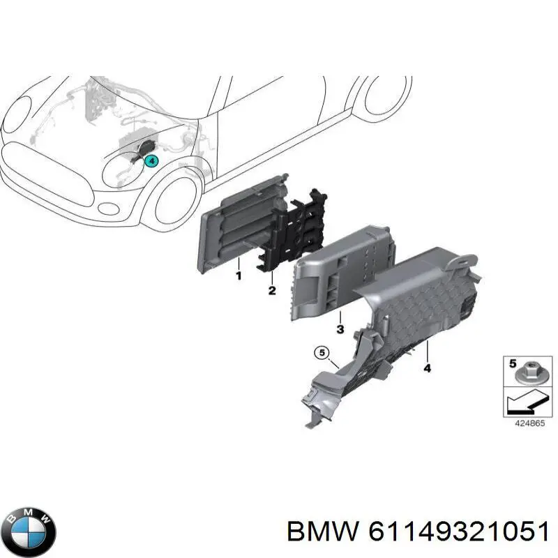 61149321051 BMW 