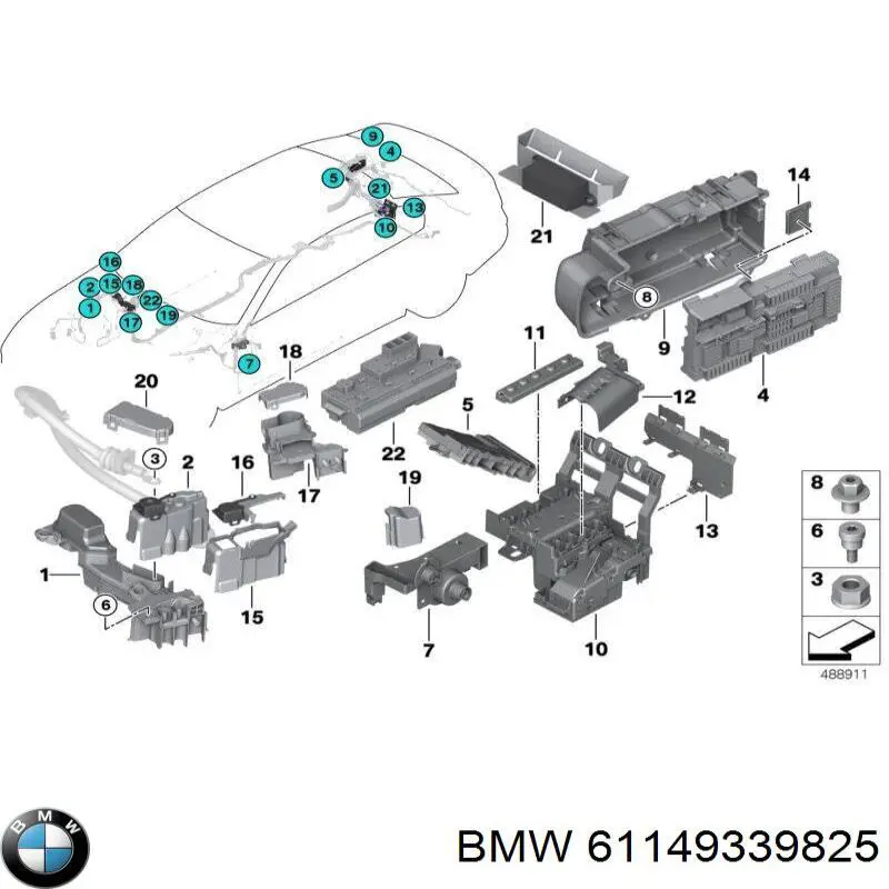 61149339825 BMW 