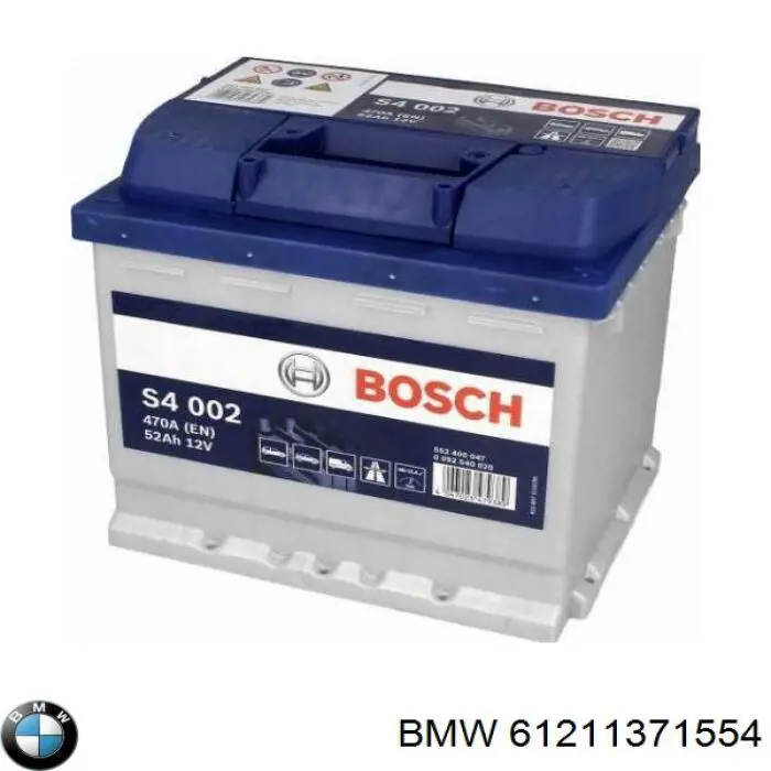 Купить Аккумулятор BMW 55 А/ч (61211371554)