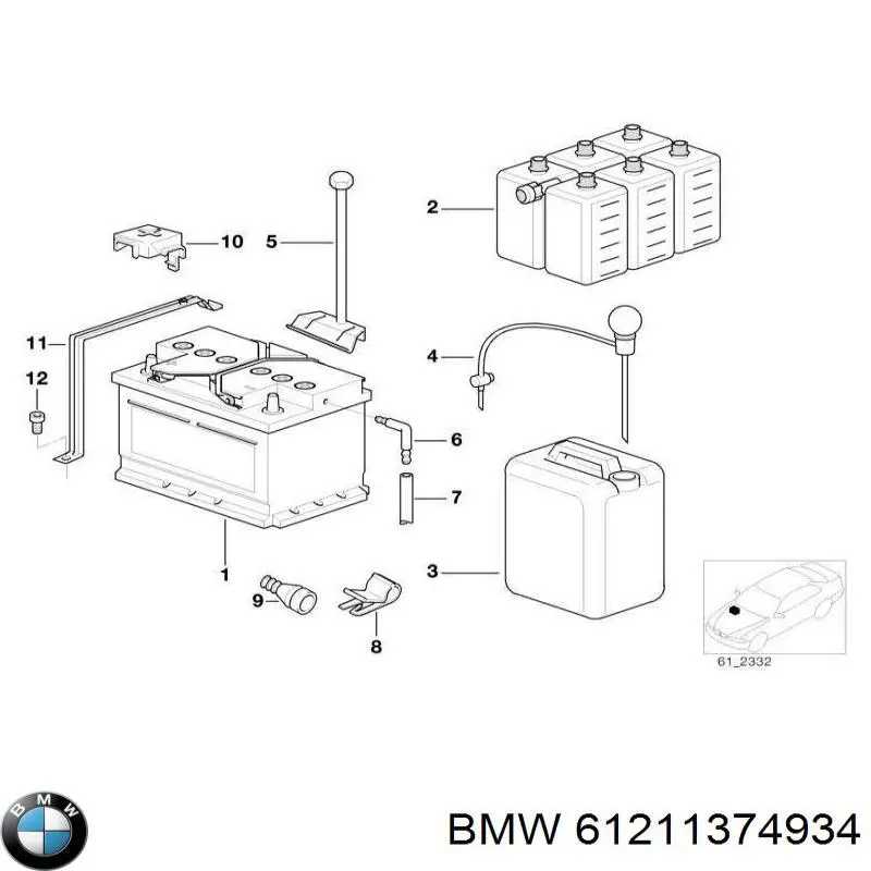  61211374934 BMW