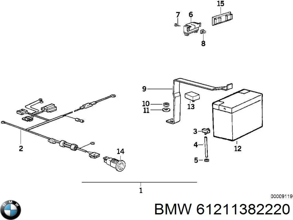  61211382220 BMW