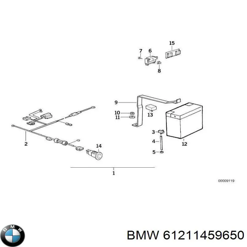  61219062491 BMW