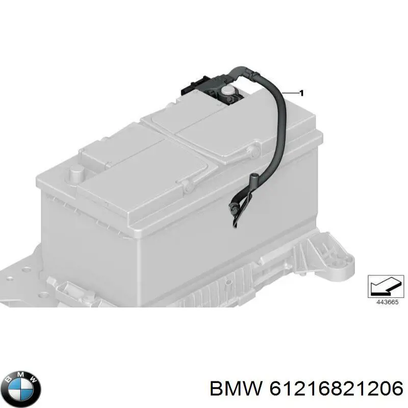 61216821206 BMW 