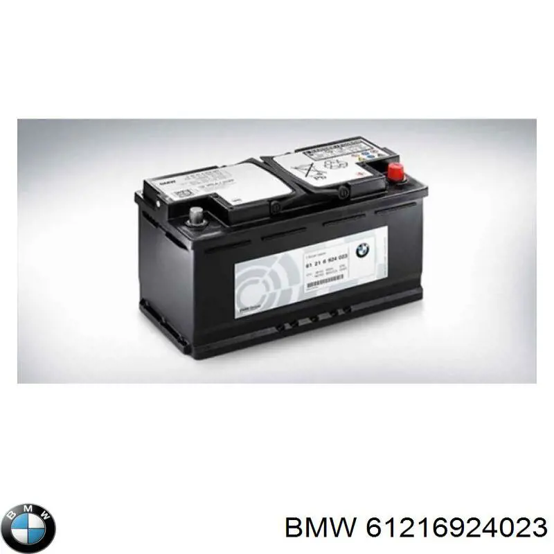 Аккумулятор автомобильный BMW 61216924023 цена, от 101.35 USD