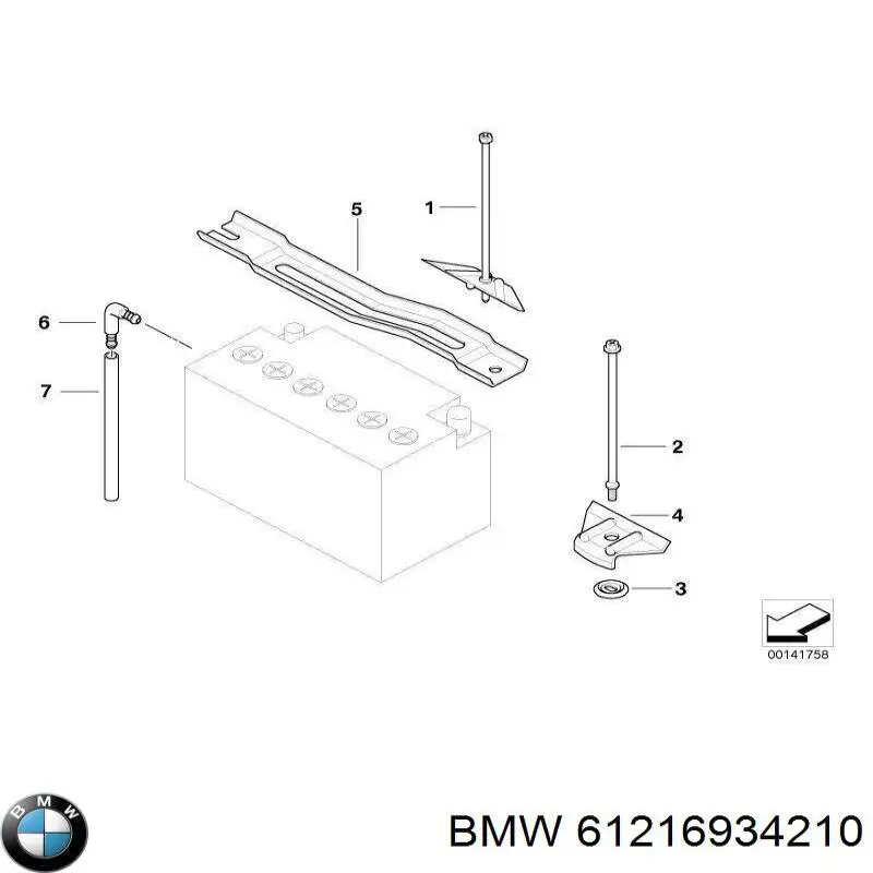 61216934210 BMW 