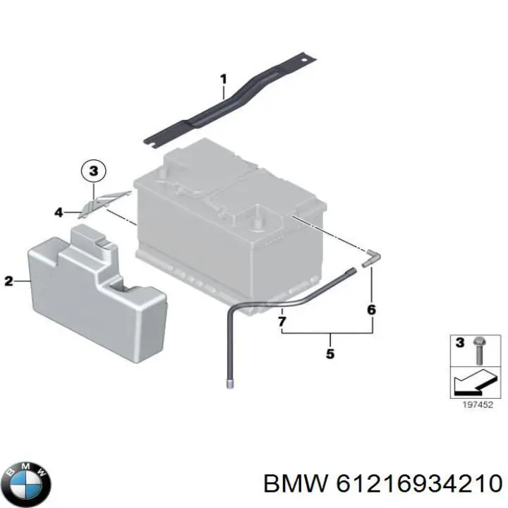  BMW 61216934210 цена, от 49.25 USD