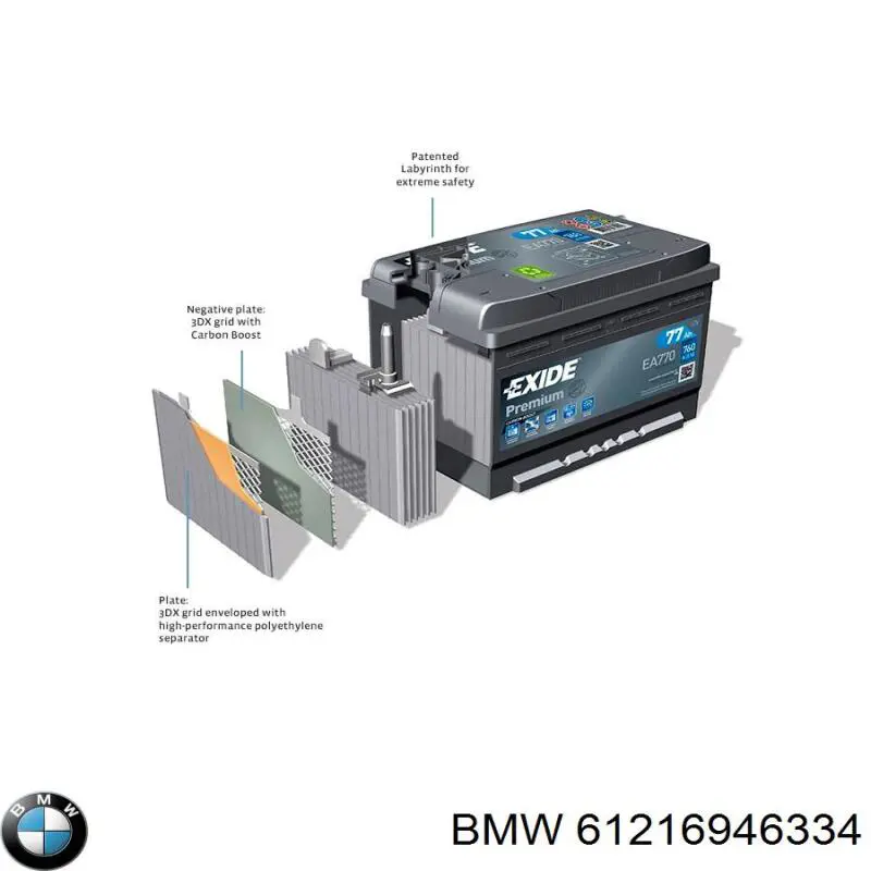 Купить TC900 Exide Батарея аккумуляторная