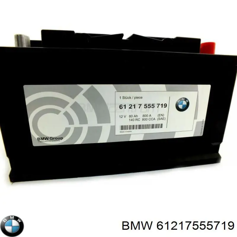 61217555719 BMW Batería original y equivalente