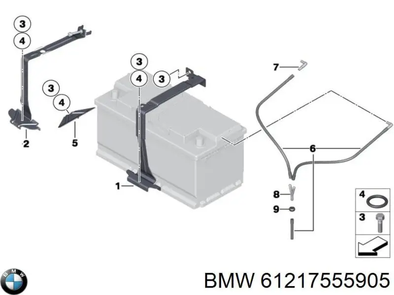  61217555905 BMW