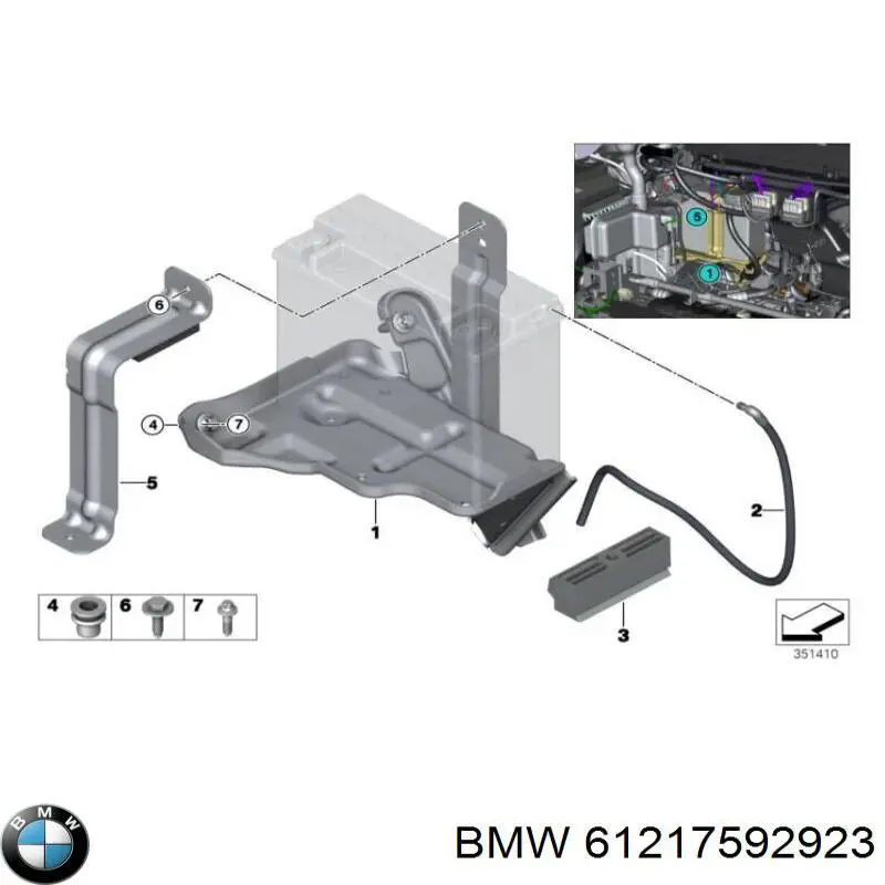  61217592923 BMW