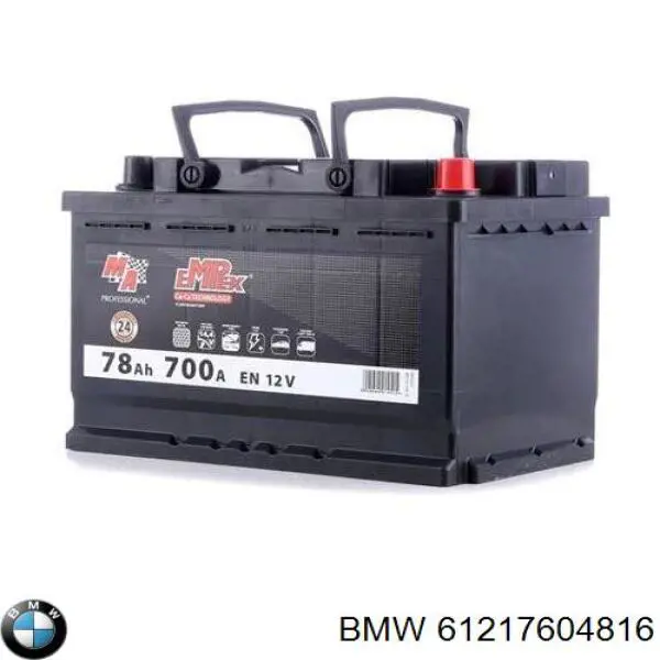 61217604816 BMW Batería original y equivalente
