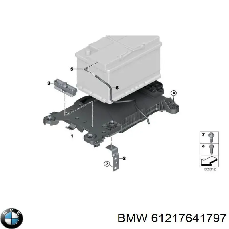 61217641797 BMW 