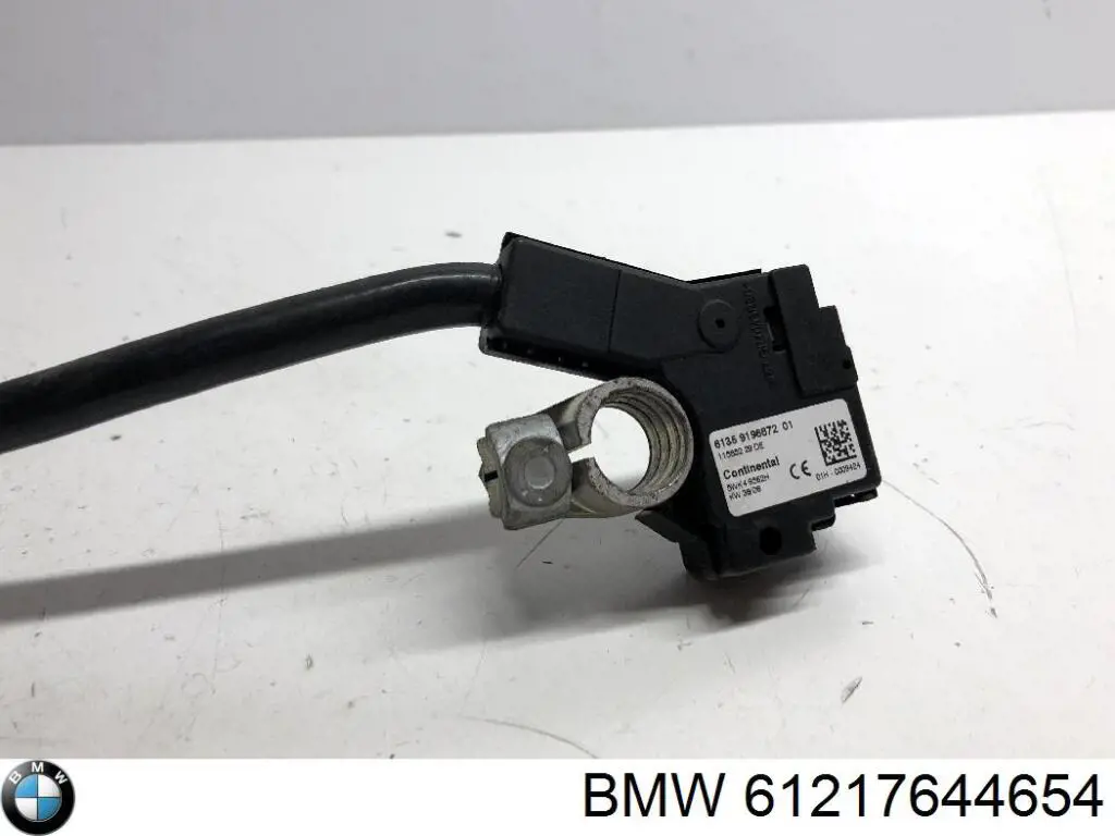 61217644654 BMW cabo de terra de bateria recarregável (pilha)