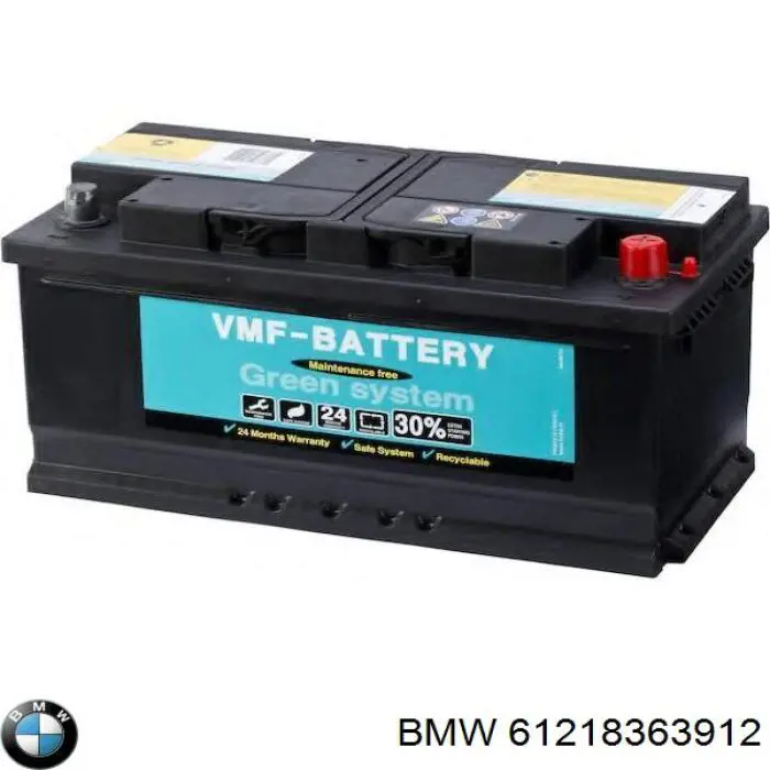 Аккумулятор BMW 61218363912