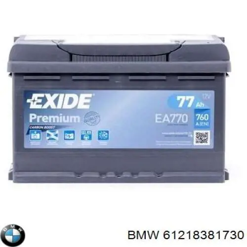 Аккумулятор 61218381730 BMW